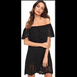 Women’s off Shoulder Ruffle Dress